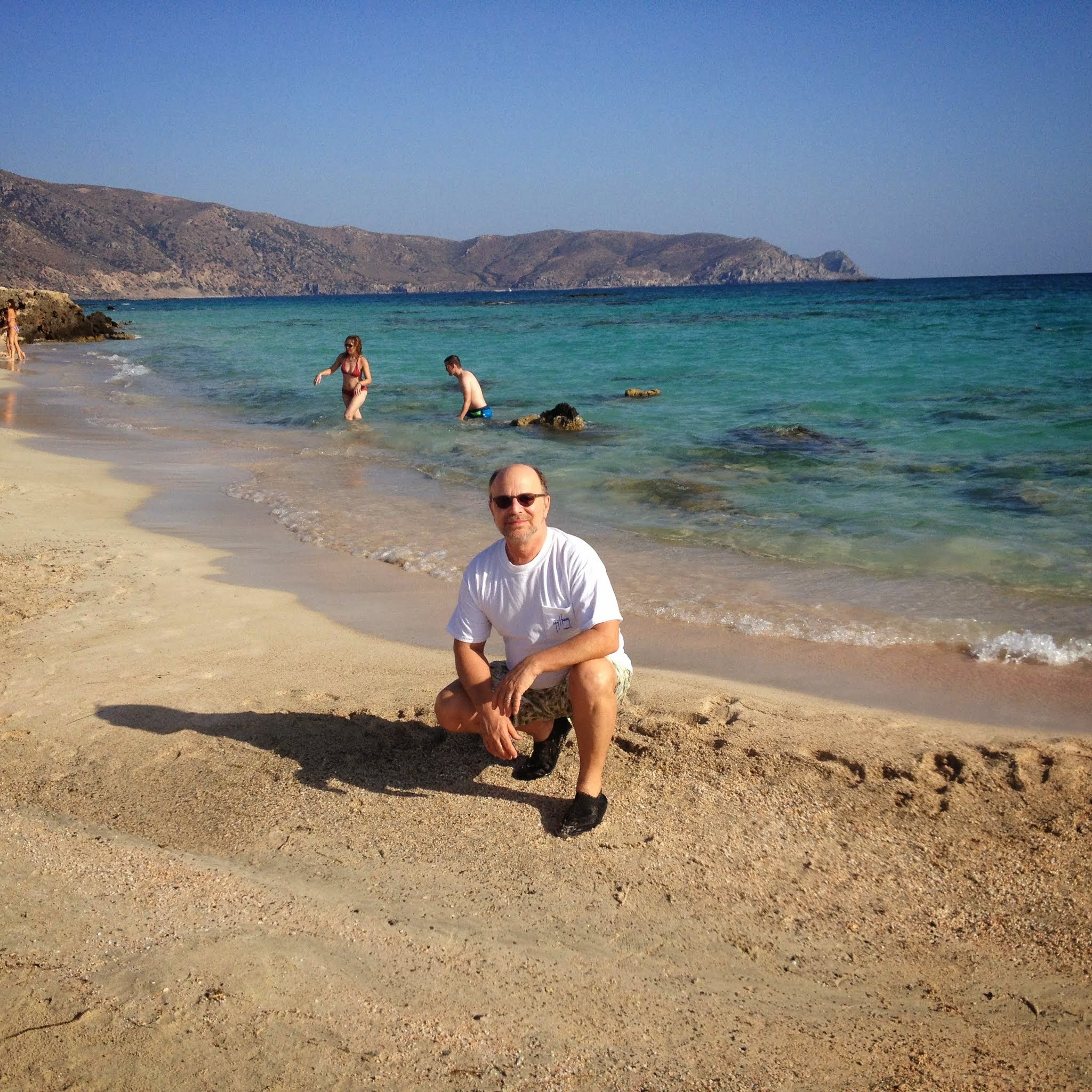 elafonisi beach crete greece